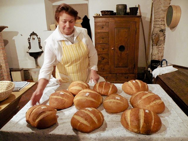 Tečaj peke kruha v krušni peči