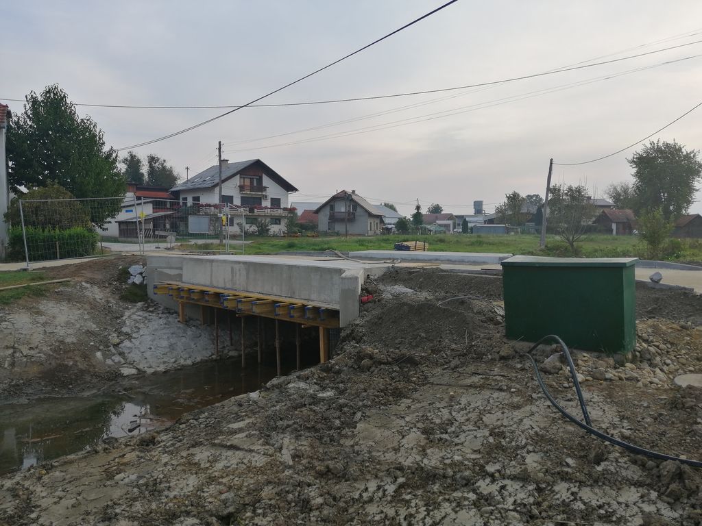 DELA NA MOSTU V ILJAŠEVCIH SO V SKLEPNI FAZI