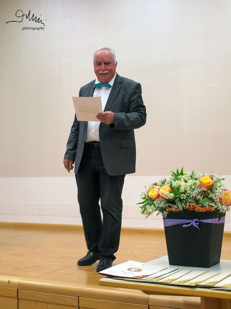 Janez Ovsec, predsednik Društva likovnikov Logatec, foto: Primož Sark