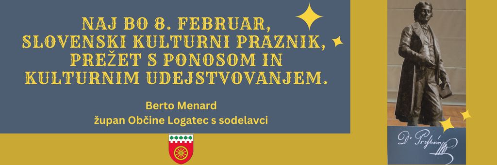 Voščilo - 8. februar, slovenski kulturni praznik