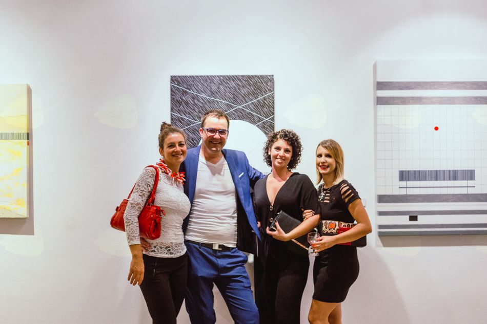 Simon Vovk razstavlja v galeriji Herman Pečarič