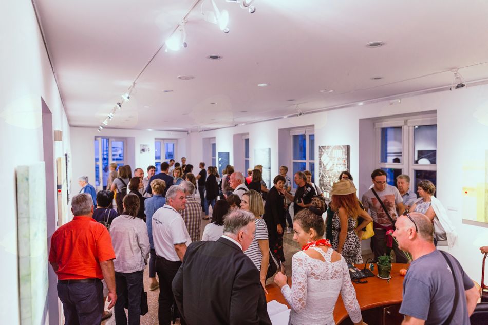 Simon Vovk razstavlja v galeriji Herman Pečarič