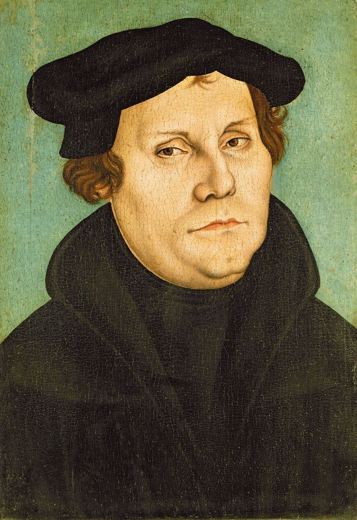 Lucas Cranach st., Martin Luther, 1528, Veste Coburg (vir: wikimedia)