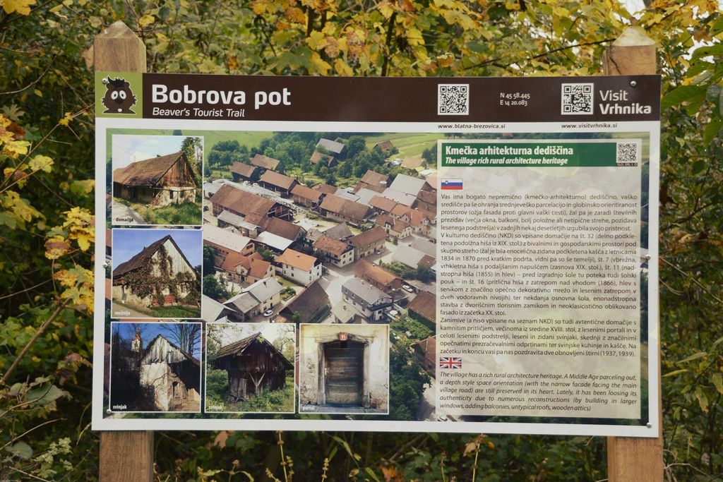 Okoli Blatne Brezovice po Bobrovi poti