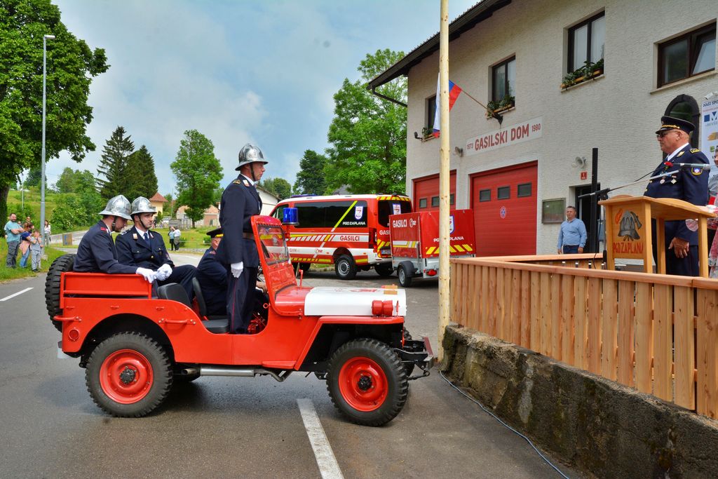 Zaplaninsko gasilsko društvo praznovalo 50 let