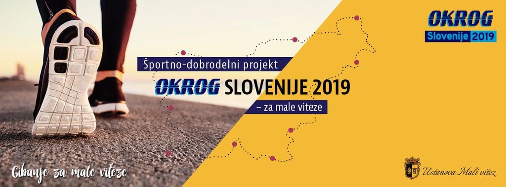 Okrog Slovenije 2019 – za male viteze, športno-dobrodelni projekt