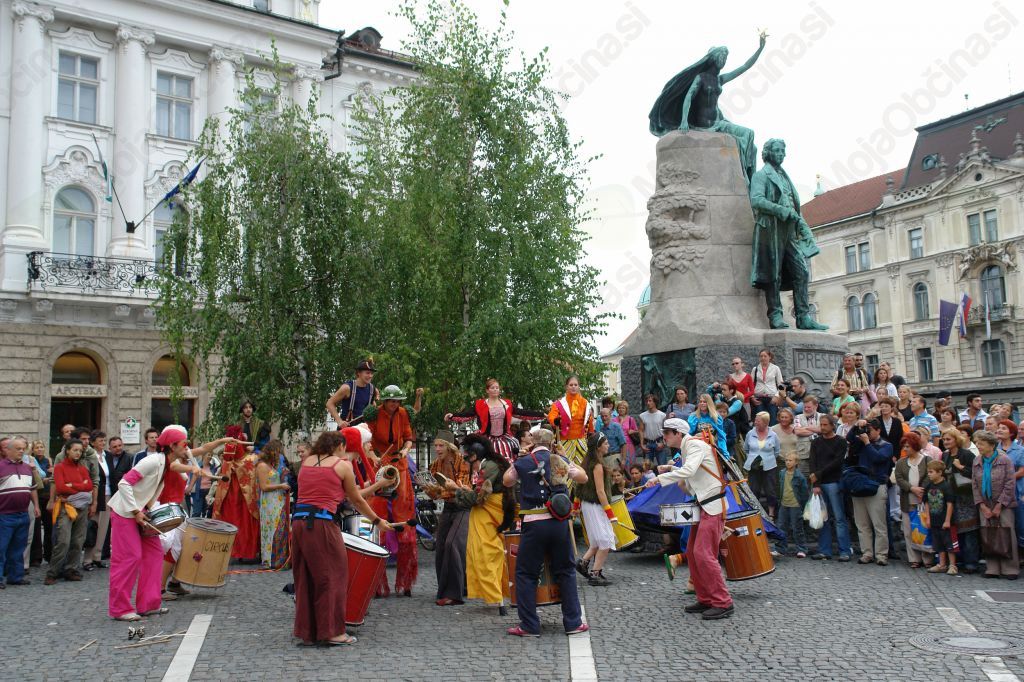 Festival Ana Destnica. Foto: Dunja Wedam, Turizem Ljubljana