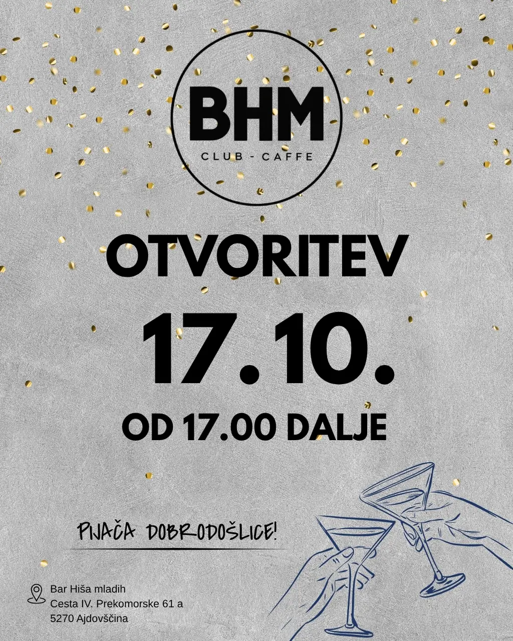 Odprtje Bara Hiša mladih 