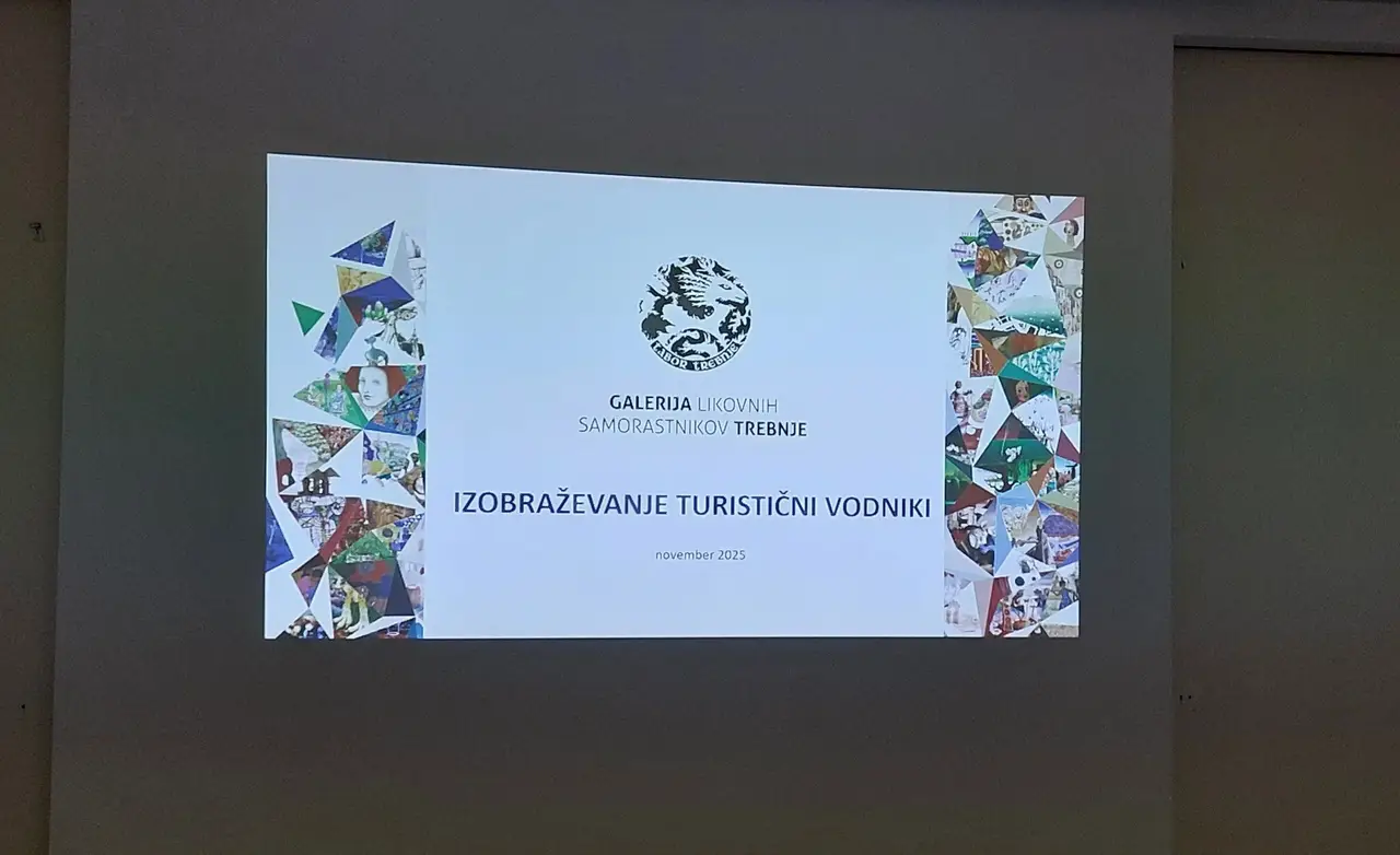 Izobraževanje turističnih vodnikov. Foto: Dominika Koritnik Trepel