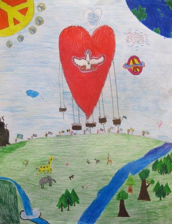 Razstava plakat miru »Mir povezuje« 