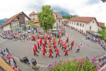 -	Promenadni koncert Godbe Zgornje Savinjske doline in Godbe "Frohsinn " Oggenhausen, Nemčija