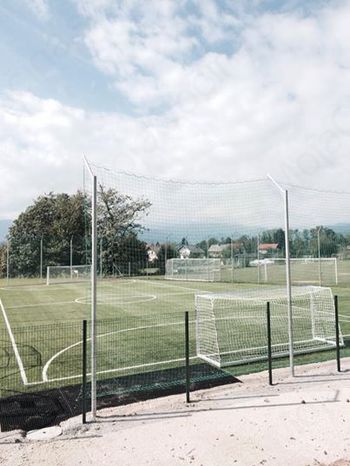 Novo nogometno igrišče v Lescah že v uporabi