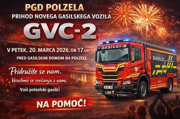 Prihod novega gasilskega vozila PGD POLZELA