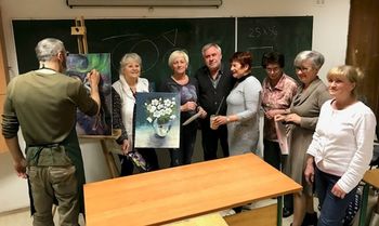 Odprtje razstave LKD Mavrica - Ta šopek je zate