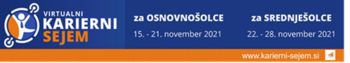 Virtualni Karierni Sejem 2021 – sejem poklicev in izobraževanja