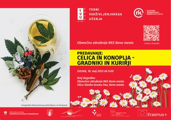 Predavanje: Celica in konoplja - gradniki in kurirji