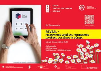 REVEAL - priznavanje izkušenj, potrjevanje izkušenj, dosežkov in učenja