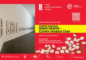Odprtje razstave: Hinko Krapek – Človek svojega časa