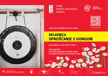 Delavnica Sproščanje z gongom