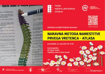 Naravna metoda namestitve prvega vretenca - atlasa