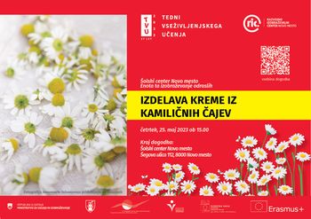 Izdelava kreme iz kamiličnih čajev