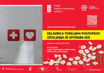 Delavnica temeljnih postopkov oživljanja in uporaba AED