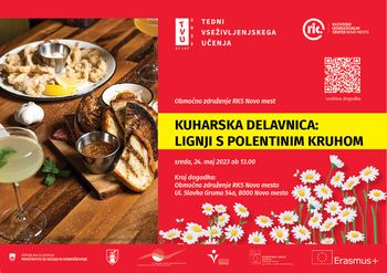 Kuharska delavnica: Lignji s polentinim kruhom