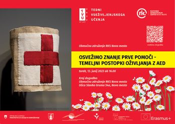 Osvežimo znanje prve pomoči - temeljni postopki oživljanja z AED