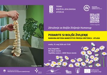 PODARITE SI BOLJŠE ŽIVLJENJE; NARAVNA METODA NAMESTITVE PRVEGA VRETENCA - ATLASA