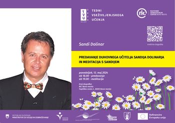 PREDAVANJE DUHOVNEGA UČITELJA SANDIJA DOLINARJA