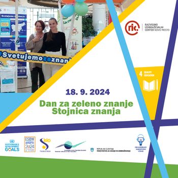 Dan za zeleno znanje - Stojnica znanja