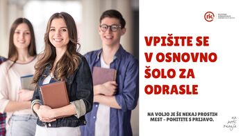Zaključite osnovno šolo po svoje – prijave k vpisu odprte