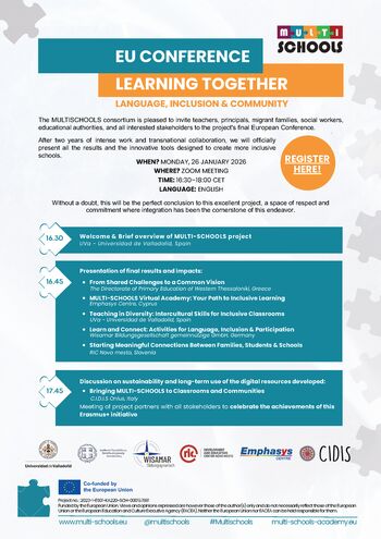 Skupaj v učenju – jezik, vključevanje in skupnost