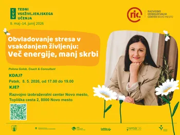 Obvladovanje stresa v vsakdanjem življenju: Več energije, manj skrbi