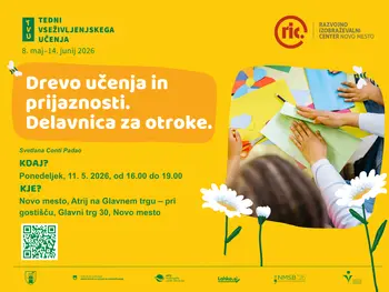 Drevo učenja in prijaznosti. Ustvarjalna delavnica za otroke.
