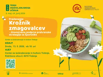 Predavanje: Krožnik zmagovalcev - Znanstveno podprte prehranske strategije za športnike