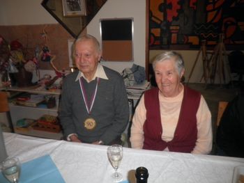 Slavka in Lenko sta praznovala