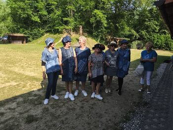 Modna revija, ples in piknik