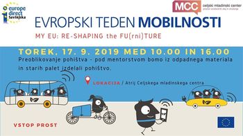 Evropski teden mobilnosti: Preoblikovanje pohištva 