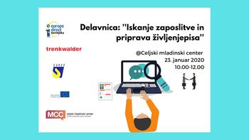 Delavnica: Iskanje zaposlitve in priprava življenjepisa 