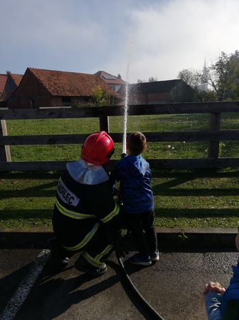 SODELOVANJE GZ KRIŽEVCI IN VRTCA KRIŽEVCI PRI IZVEDBI EVAKUACIJSKE VAJE