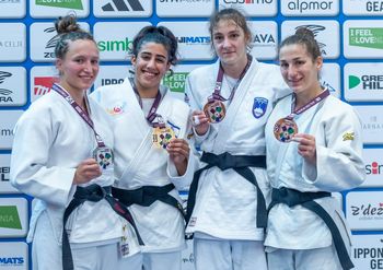 PRVA ČLANSKA JUDO  MEDALJA PRI ŽENSKAH ZA PRLEKIJO IN 17 LETNO MAŠO SLAVINEC
