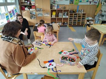 Obisk gospe Nives Zore, vodje Oddelka za predšolsko vzgojo na Zavodu RS za šolstvo v Vrtcu Križevci ob zaključku razvojne naloge Obisk gospe Nives Zore, vodje Oddelka za predšolsko vzgojo na Zavodu RS za šolstvo v Vrtcu Križevci ob zaključku razvojne naloge