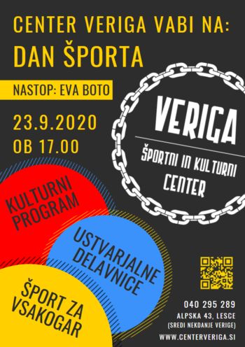 Dan Športa v Centru Veriga Lesce