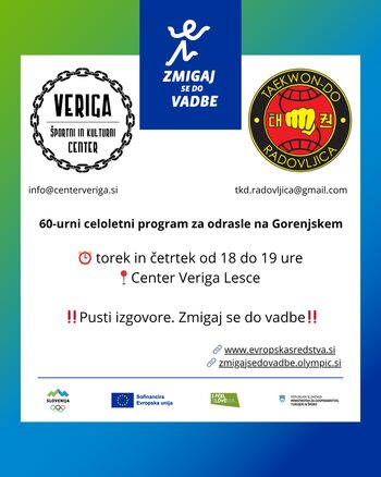 Zmigaj se do Vadbe!! 