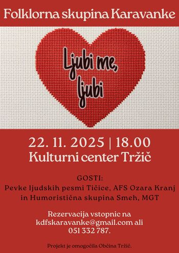 Folklornik, to sem jaz: LJUBI ME, LJUBI