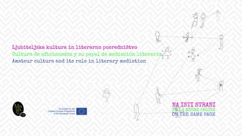 Ljubiteljska kultura in literarno posredništvo