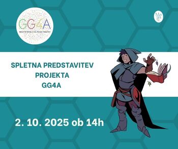 Predstavitev projekta Odprta knjiga: GG4A