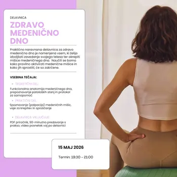Praktična delavnica ZDRAVO MEDENIČNO DNO