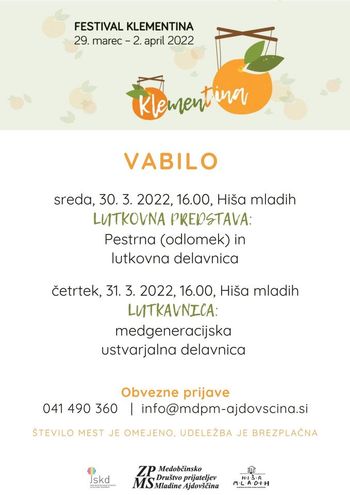 Ustvarjalna delavnica LUTKARNICA